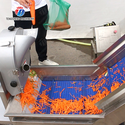 Double head cutting-hoisting-vortex washing production line Fruit Vegetable FOOD processing production Machine