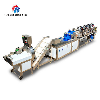 Orange Potato  Onions Ginger Potato Carrot Taro Sweet potato Yam Saiko persimmon papaya horseshoe 2025 Fruit and vegetable cutting, cleaning and air-drying production line