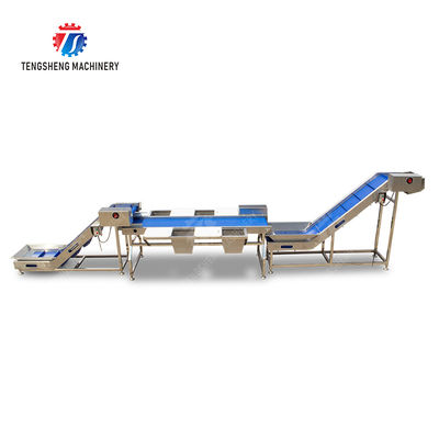 Material lifting and selection auxiliary production line Orange Vegetable Leaves Vegetables sward beans  soybeans  green beans  chickpeas beans  red beans  mung beans  green peas beans Potato