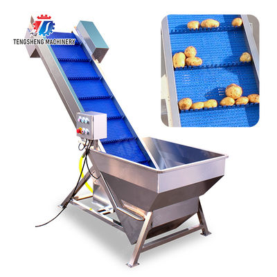 Pre-foaming elevator processing production Destoning Supplying Inspecting Grading Fruit Orange Vegetable Onions horseshoe Ginger Potato Carrot radish Lettuce Baby Cabbage Chinese Cabbage Cabbage