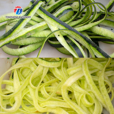 0.75KW 380V Multifunctional cantaloupe and wax gourd peeler Peeling and flapping machine