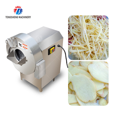 Ginger Shredder Cutting Machine Ginger Potato Carrot radish Fruit Vegetable processing production Cutting Machine