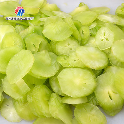 Oblique Slicer Ginger Potato Carrot radish Taro Sweet potato Yam cucumber balsam pear Cutting processing production Machine